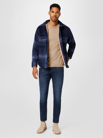 Abercrombie & Fitch Jacke in Blau