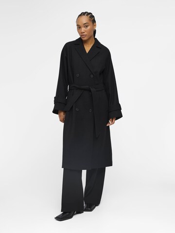 OBJECT Between-seasons coat 'Keily' in Black