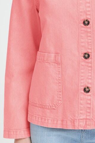 Veste mi-saison Pulz en rose