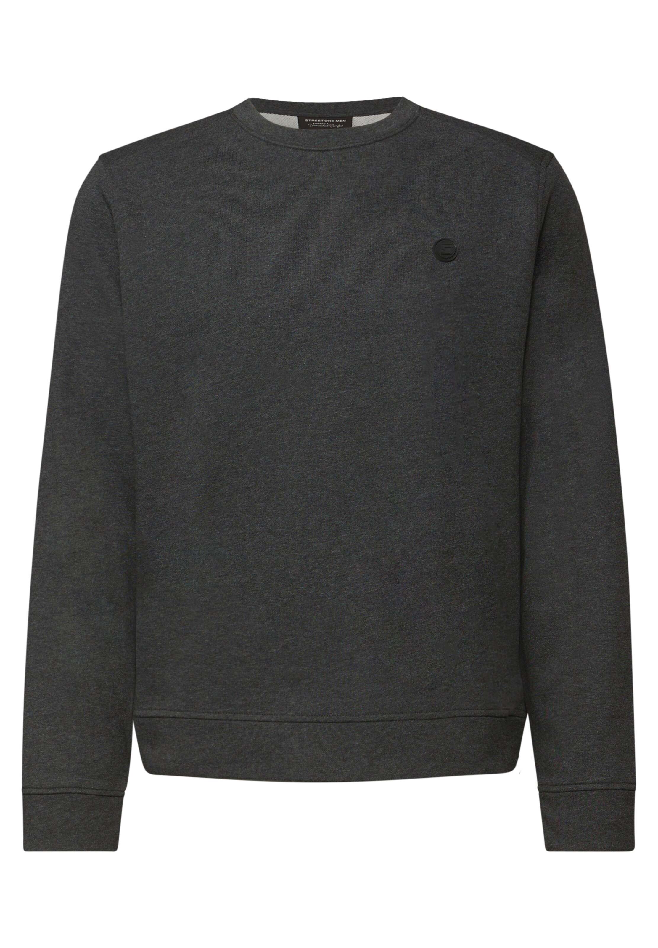 Street One MEN Sweatshirt in Grey: front