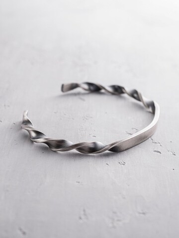 REYTEL Armband 'ESPIRAL'‌‌‌‌‌‌‌‌‌ in Silber: Vorderseite