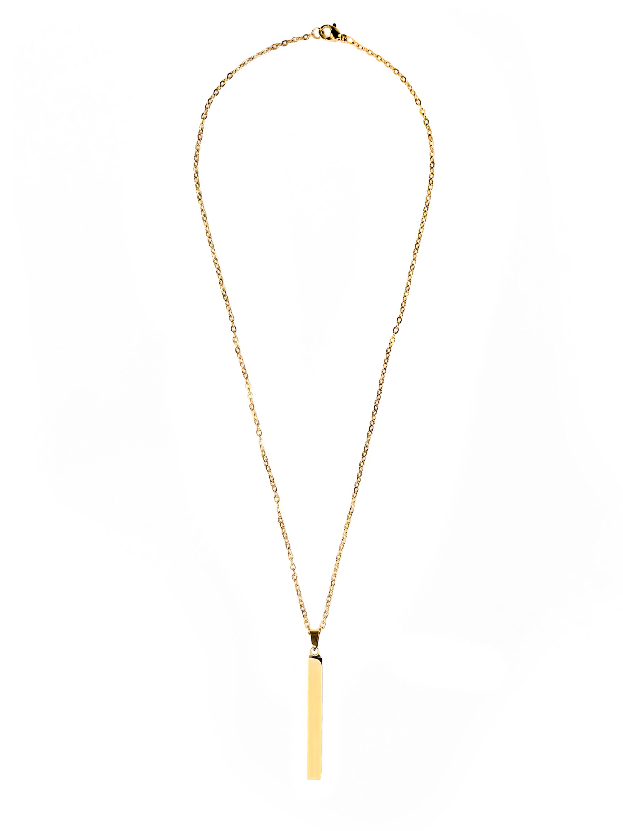 lePelou Kette 'SILVRA'‌ in Gold: Vorderseite