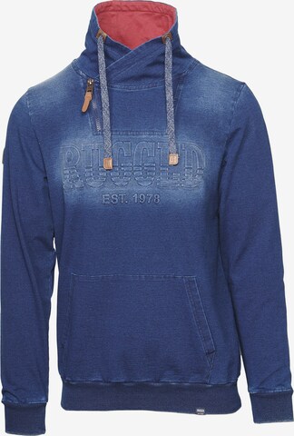 KOROSHI Sweatshirt in Blauw: voorkant