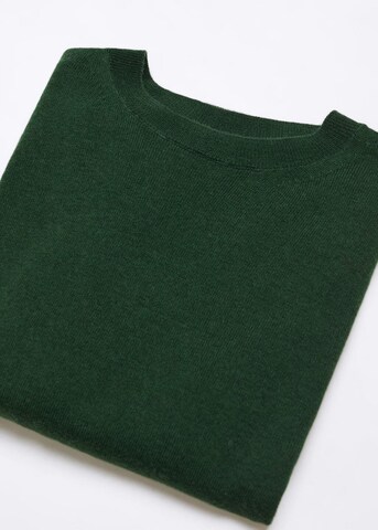 MANGO Пуловер 'Serrano' в зелено