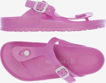 BIRKENSTOCK Sandalen 38 in Pink: predná strana