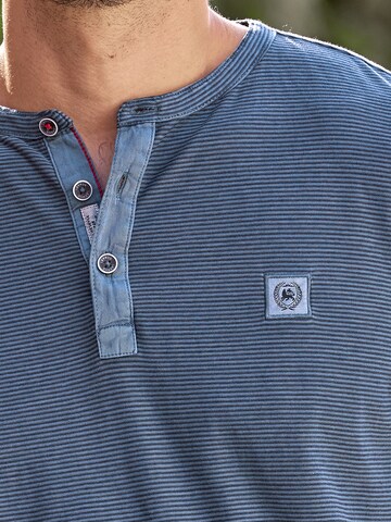 T-Shirt LERROS en bleu