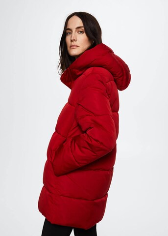 Veste d’hiver 'tokyo' MANGO en rouge