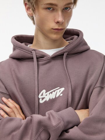 Pull&Bear Mikina – fialová