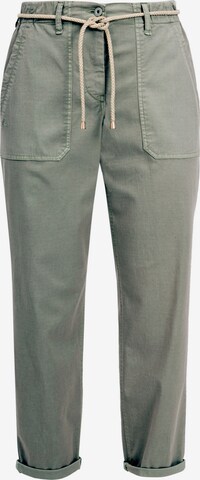 Recover Pants Loosefit Broek in Groen: voorkant