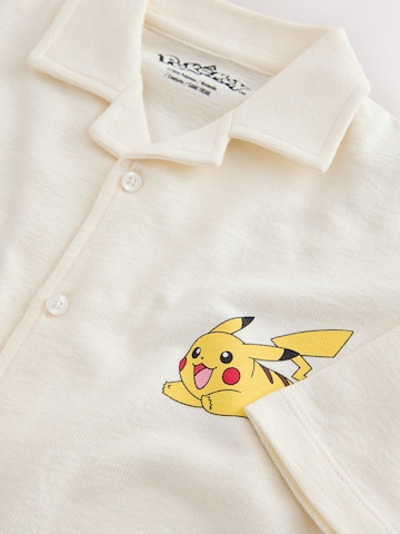 Coupe regular Chemise 'Pokemon' Next en blanc