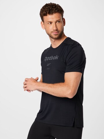 T-Shirt fonctionnel Reebok en noir