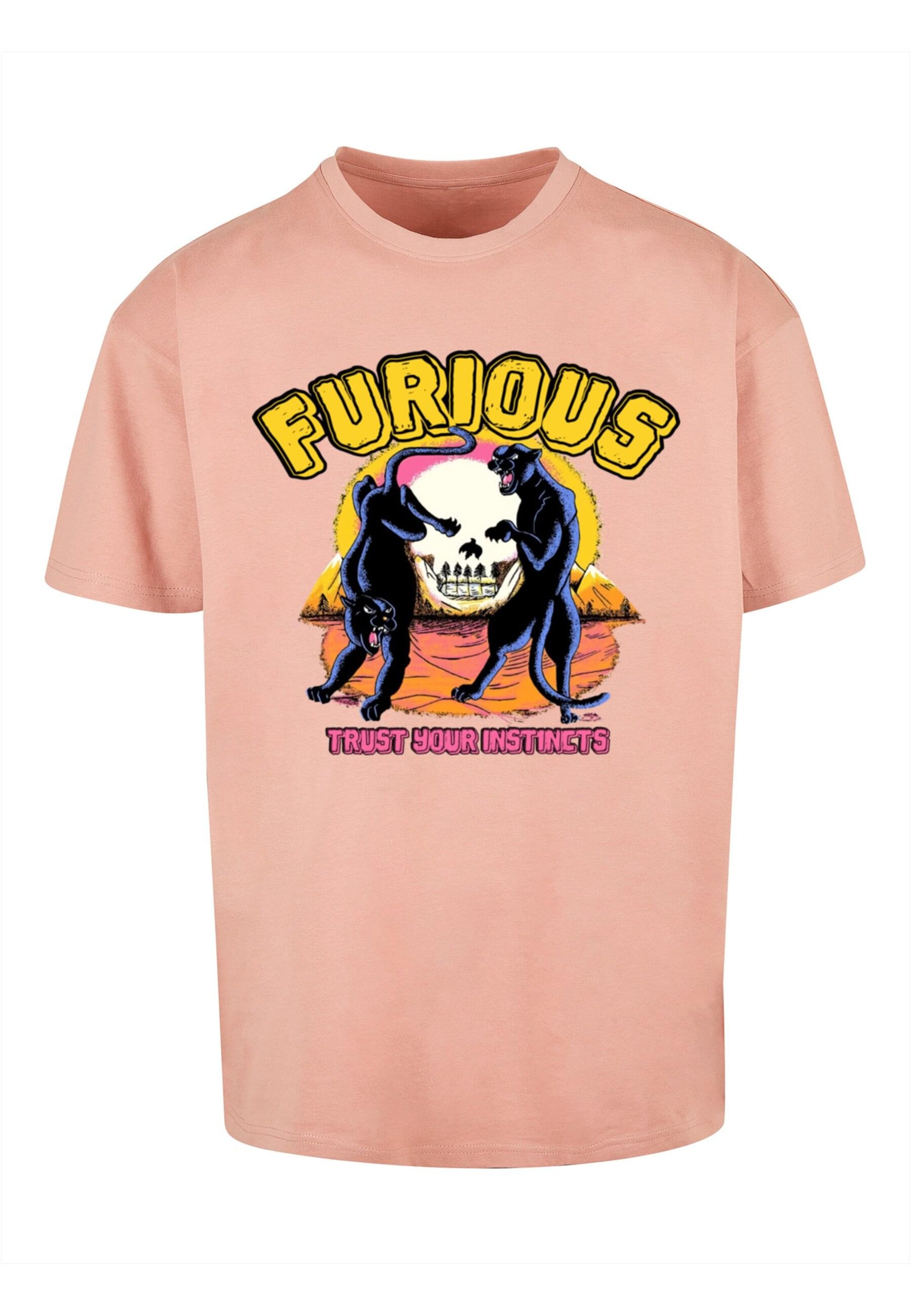 Maglietta 'Furious' di 2Y Premium in rosa: frontale