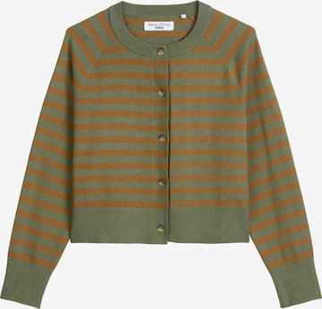 Marc O'Polo DENIM Strickjacke in Grün: Vorderseite
