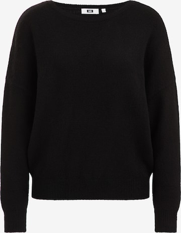 WE Fashion Sweater in Black: front