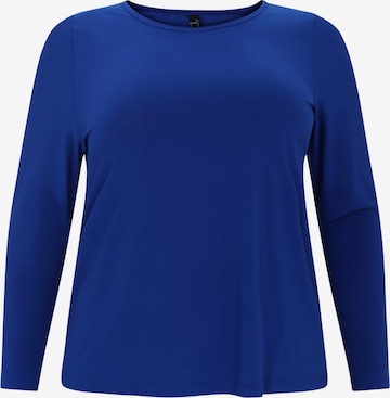 YOEK Shirt in Blauw: voorkant