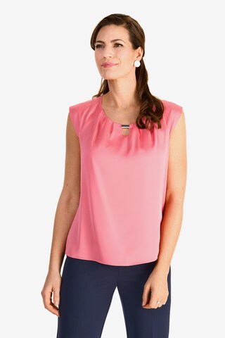 Select By Hermann Lange Blouse in Pink: front