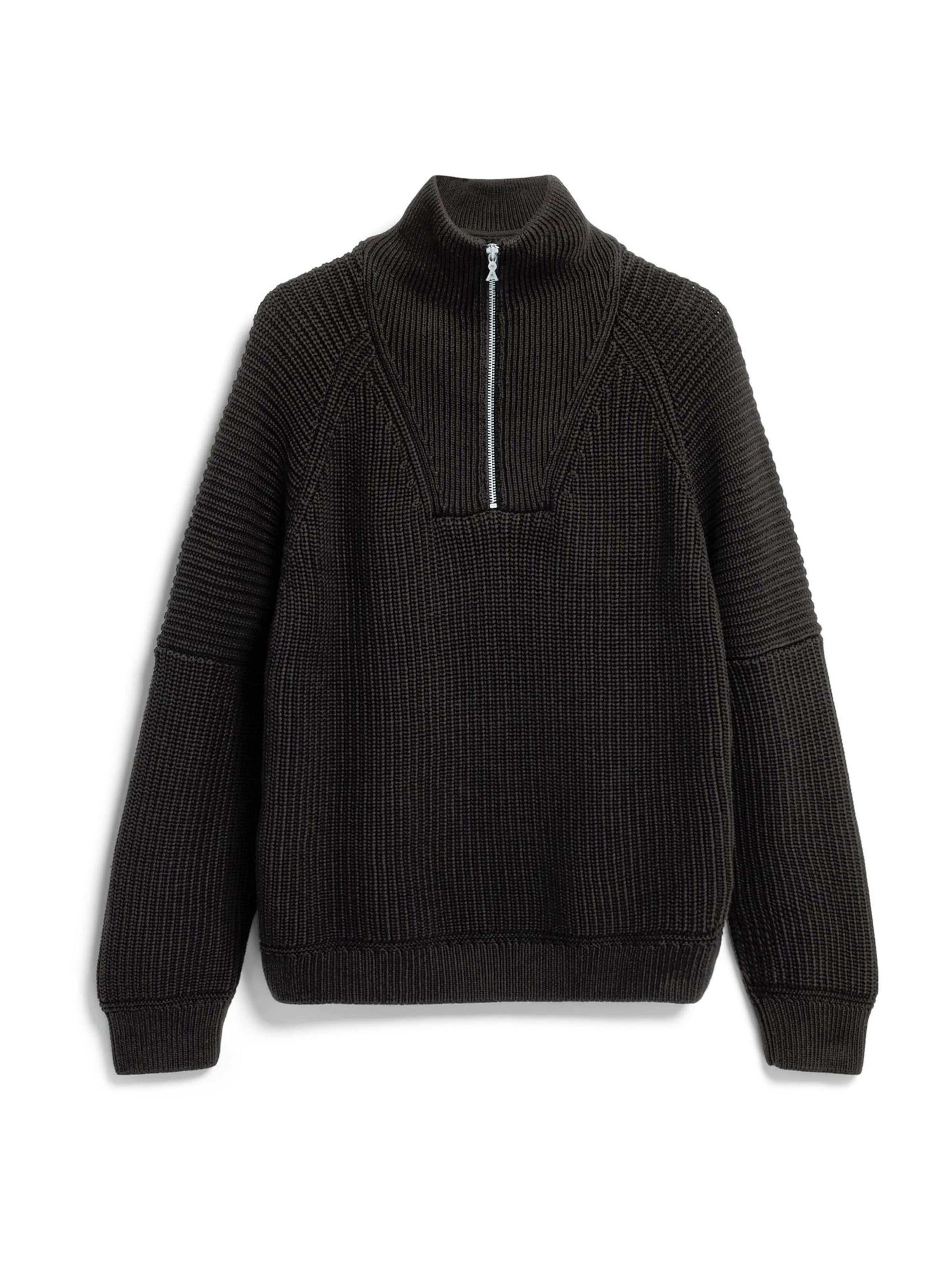ARMEDANGELS Pullover 'KAALVES' in Schwarz: Vorderseite