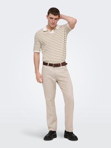 Pullover 'ONSSerge' di Only & Sons in beige