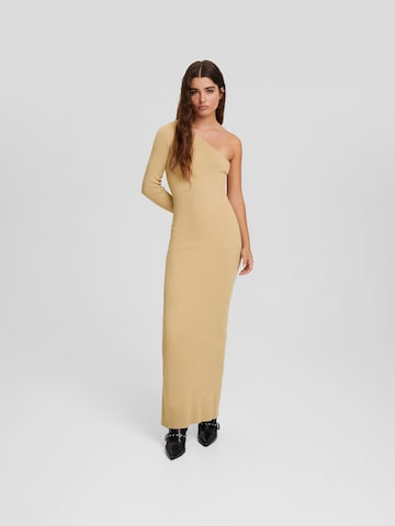 Bershka Kleid in Gelb