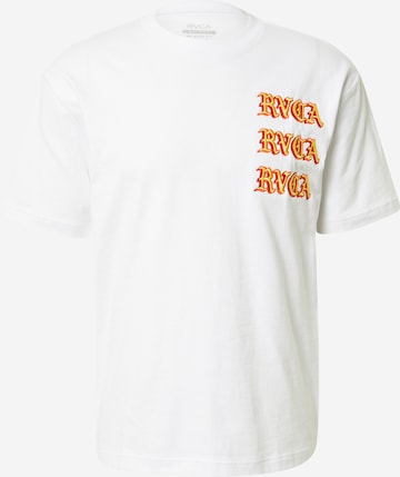 RVCA Shirt 'DEL TORO' in Wit: voorkant