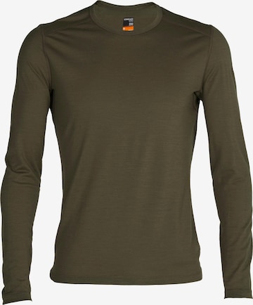 ICEBREAKER Functioneel shirt '200 Oasis' in Groen: voorkant