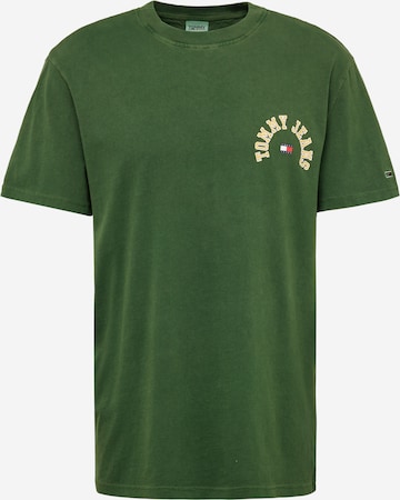 Tommy Jeans Skjorte i grønn: forside