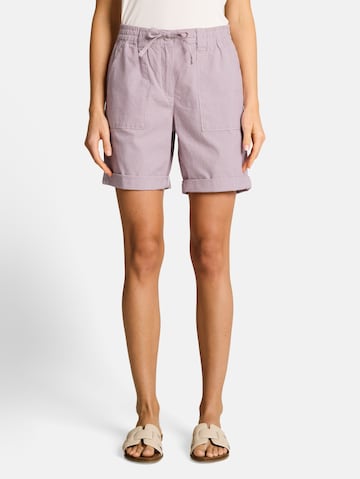 TOM TAILOR Regular Chinohose in Rot: Vorderseite