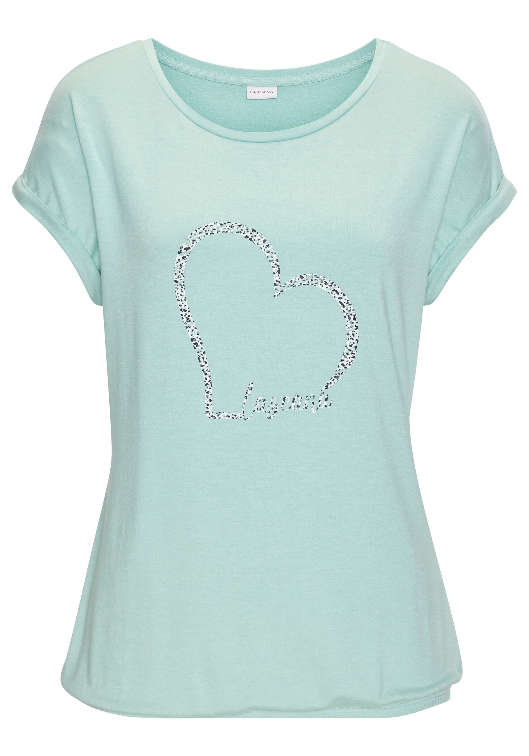 LASCANA Μπλουζάκι σε πράσινο: μπροστά