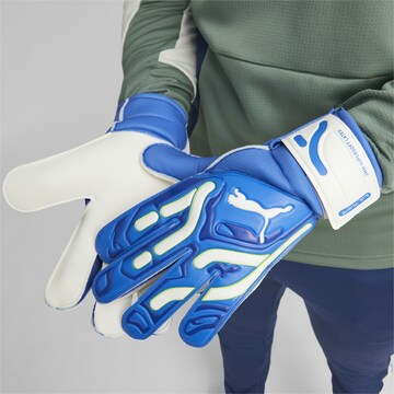PUMA Athletic Gloves 'ULTRA Play RC' in Blue: front