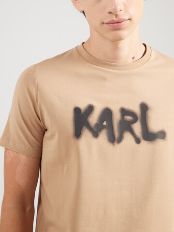 Karl Lagerfeld T-Shirt in Beige