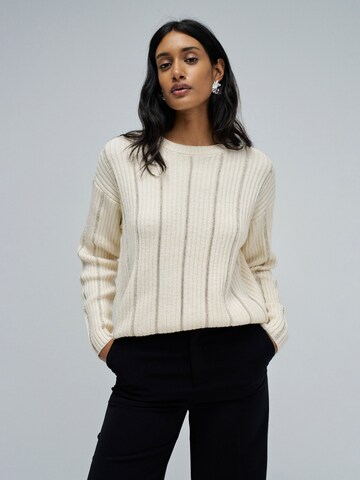 Salsa Jeans Trui in Beige: voorkant