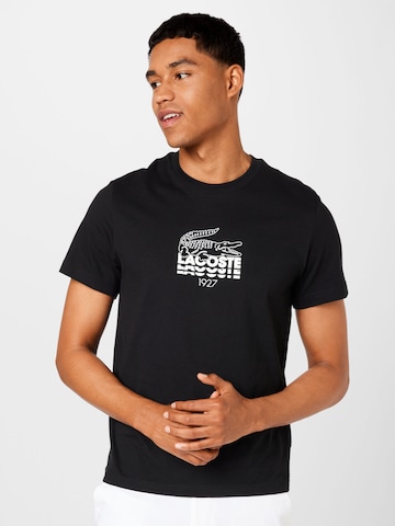 LACOSTE T-Shirt in Schwarz: predná strana