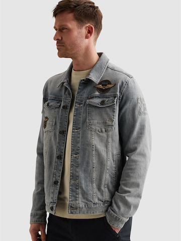Veste mi-saison 'Denim jacket with badges' PME Legend en bleu