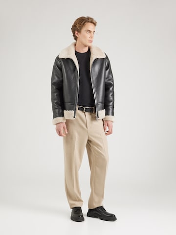 Veste mi-saison TRAPP en noir