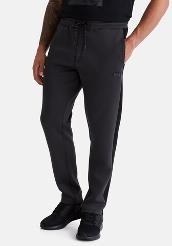Hero Tapered Sporthose 'James' in Grau: Vorderseite