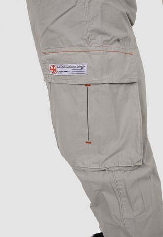 Regular Pantalon cargo Tom Barron en gris