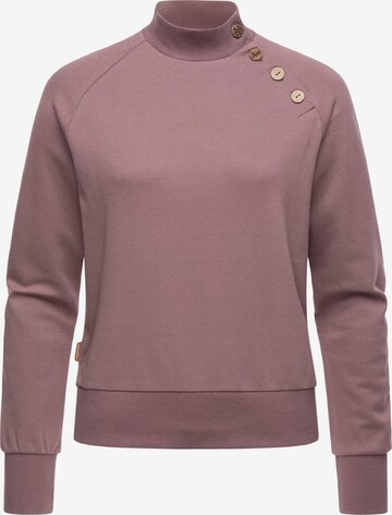 Ragwear Sweatshirt 'Majjorka' i lila: framsida