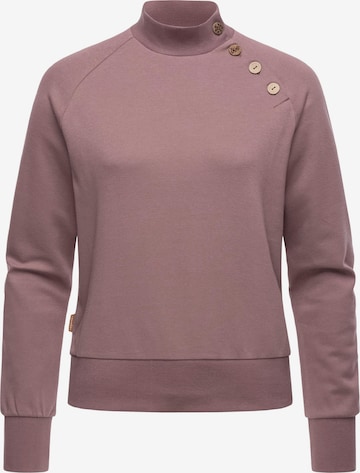Sweat-shirt 'Majjorka' Ragwear en violet : devant