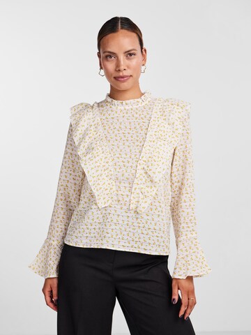 Y.A.S Blouse 'Visto' in Groen: voorkant