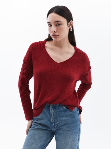 OXXO Pullover in Rot: Vorderseite