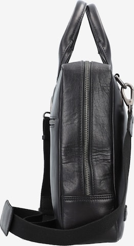 Plevier Document Bag in Black