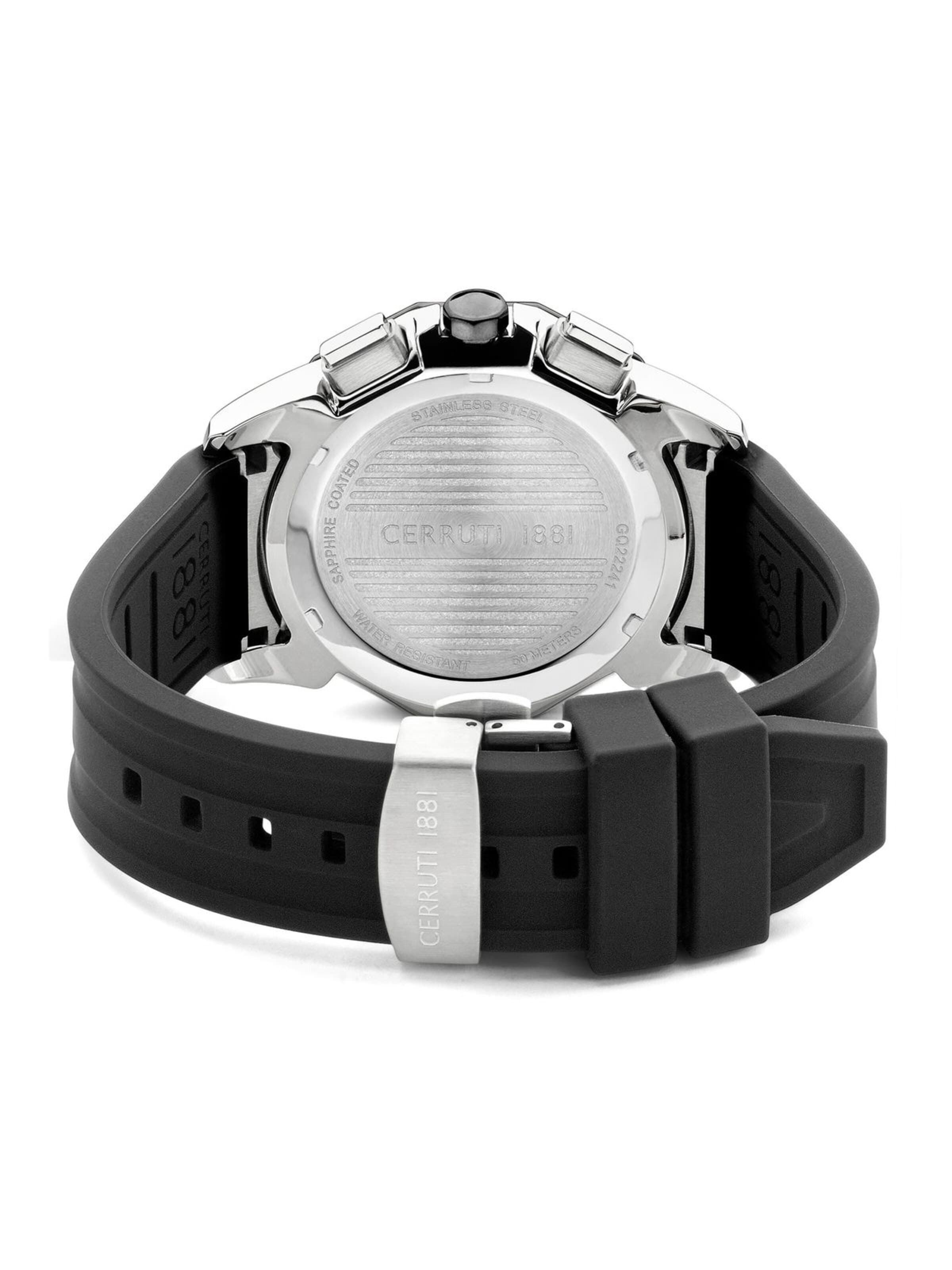 CERRUTI 1881 Analoguhr‌‌‌‌ in Schwarz