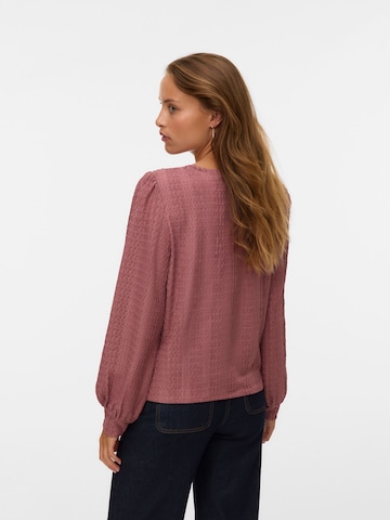 VERO MODA Bluse in Pink