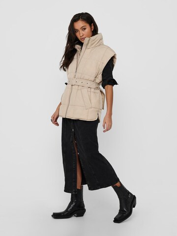 ONLY Bodywarmer 'Sydney' in Beige