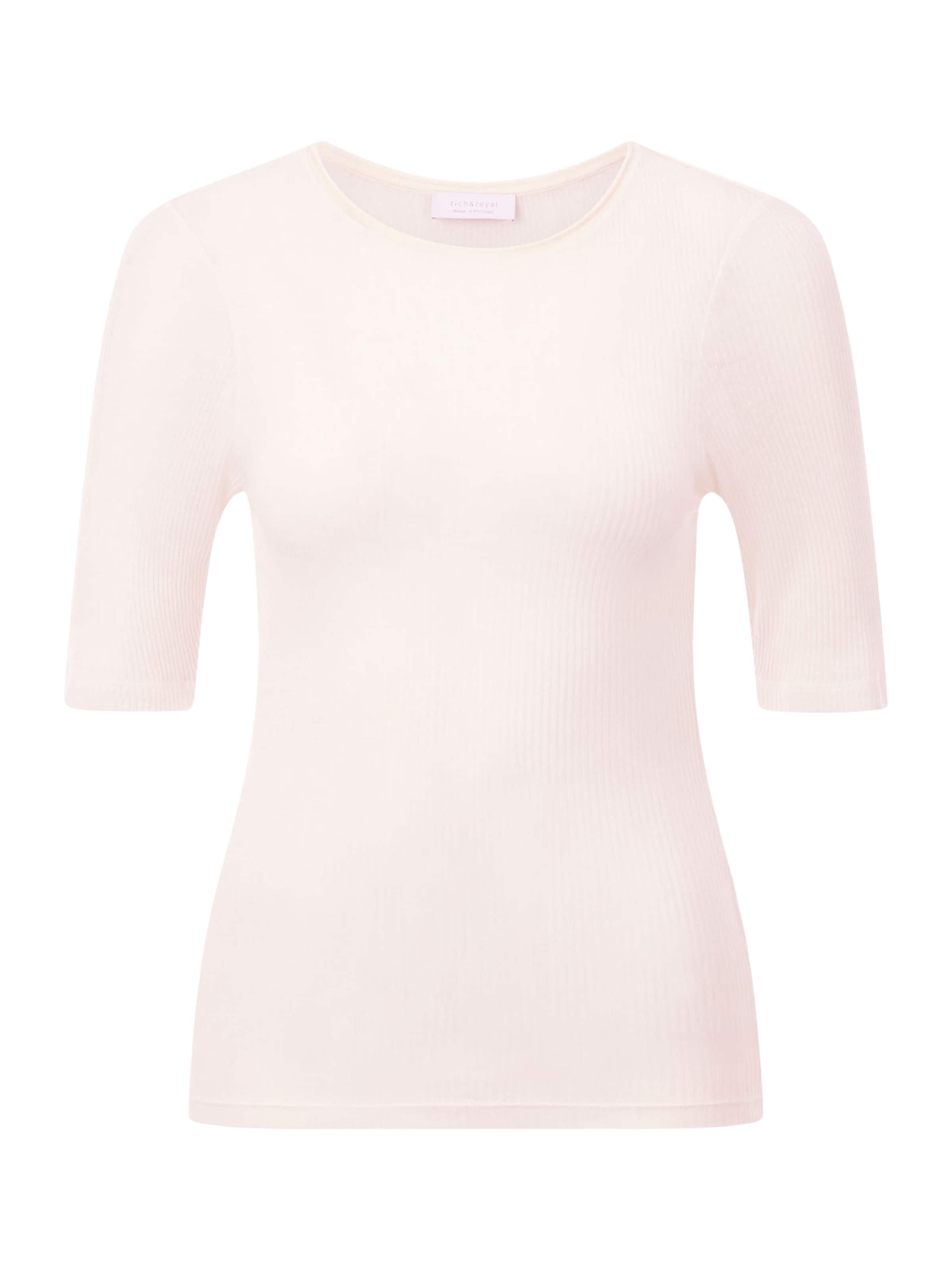 T-shirt Rich & Royal en blanc : devant