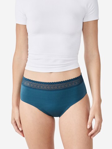 ETAM Panty in Blue: front