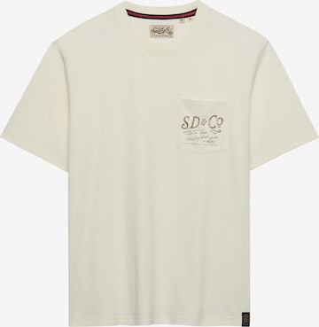 Superdry & Co T-Shirt in Beige: Vorderseite