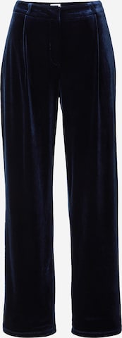 Hoermanseder x About You Wide leg Pleat-Front Pants 'Tara' in Blue: front