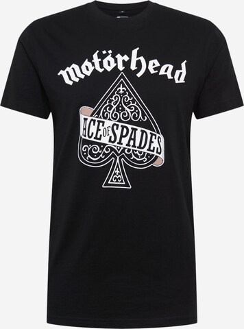 Maglietta 'Motörhead Ace of Spades' di Mister Tee in nero: frontale