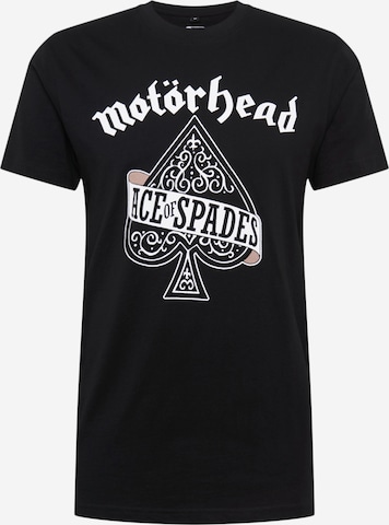 Mister Tee Shirt 'Motörhead Ace of Spades' in Zwart: voorkant